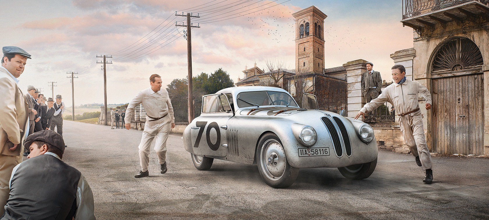 BMW 328 at the Mille Miglia