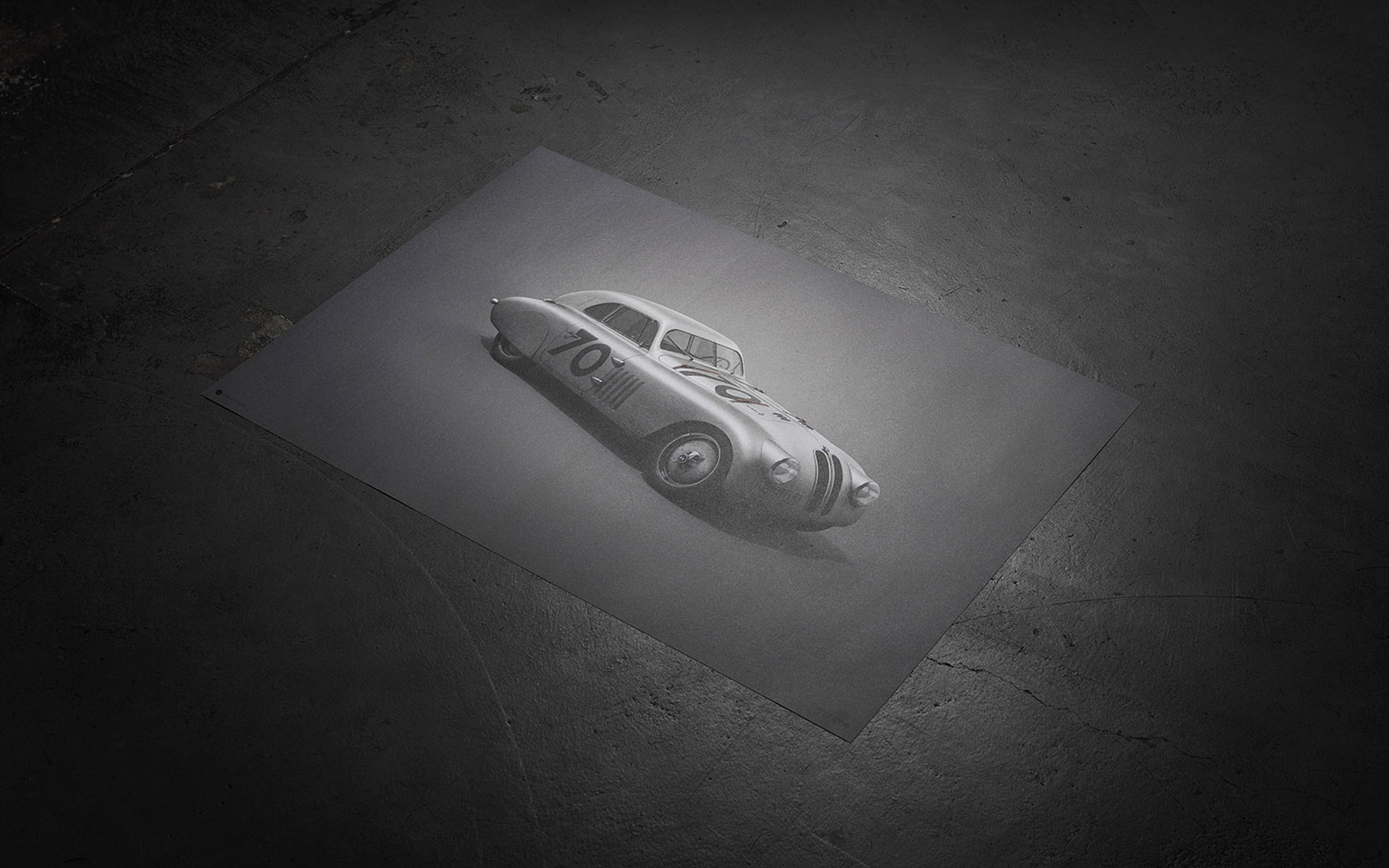 BMW 328 at the Mille Miglia