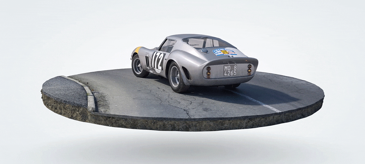 Ferrari 250 GTO at the Tour de France Ferrari 250 GTO at the Tour de France