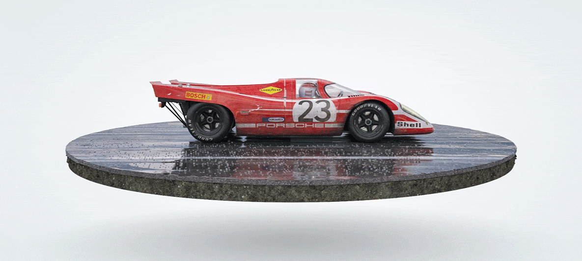 Porsche 917 in Le Mans Porsche 917 in Le Mans