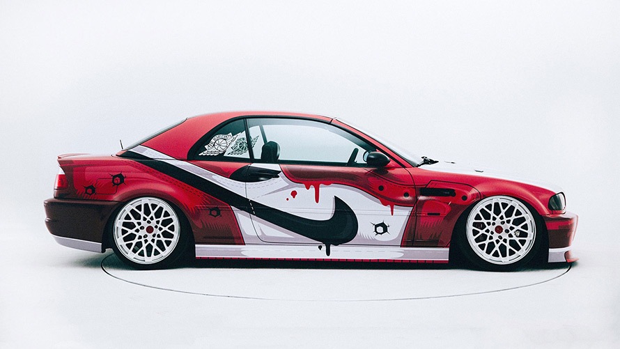 The BMW M3 inspired by Air Jordan