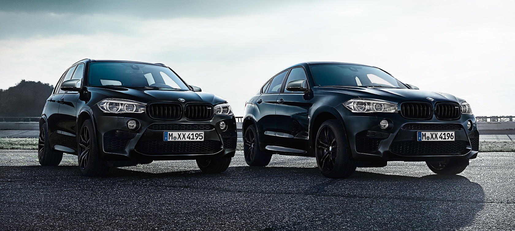 Bmw X5m And Bmw X6m As New Black Fire Edition