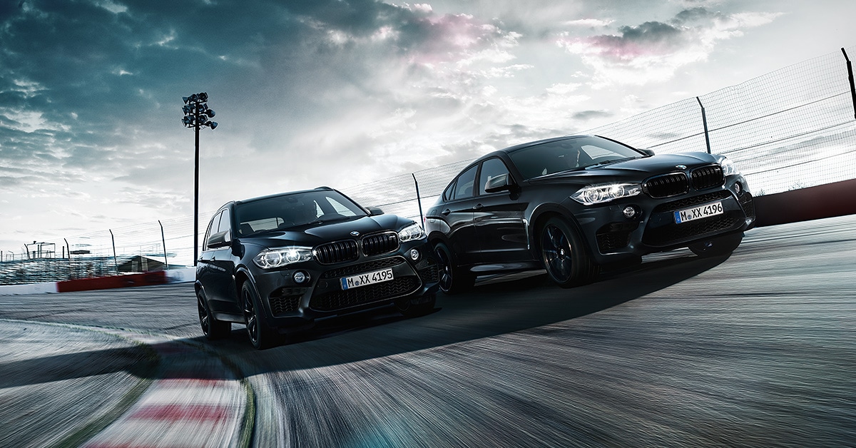 Bmw X5m And Bmw X6m As New Black Fire Edition
