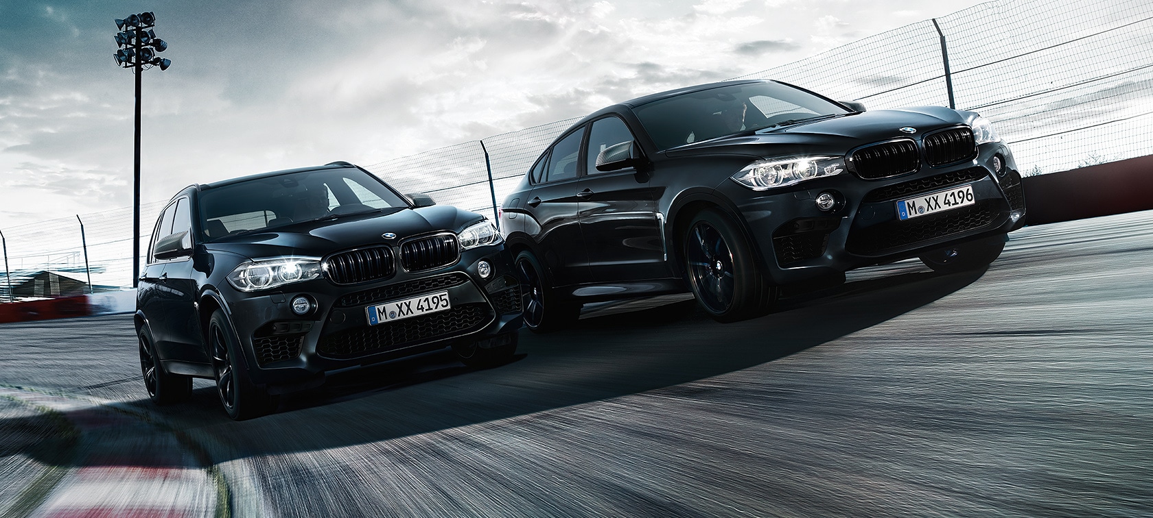 Bmw X5m And Bmw X6m As New Black Fire Edition