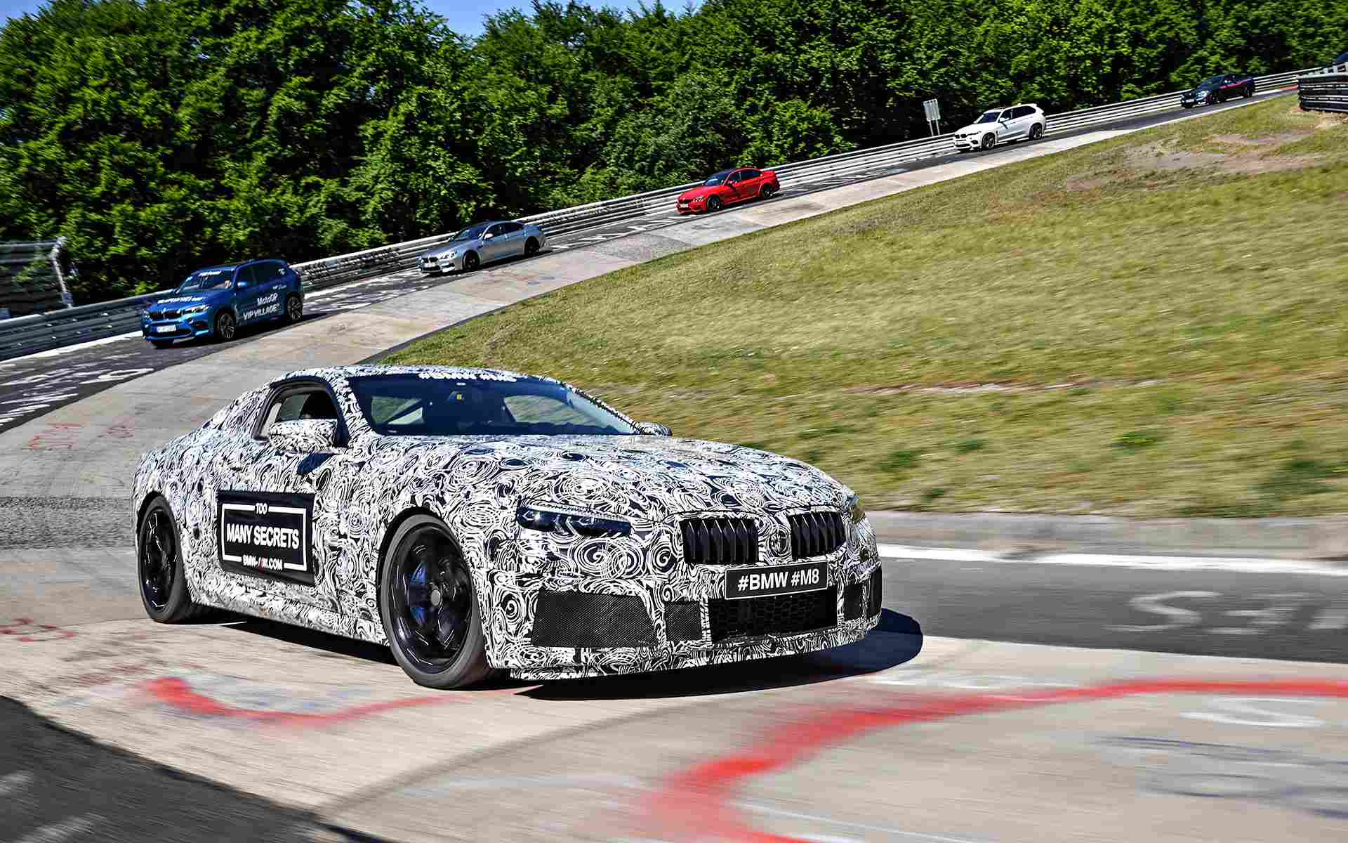  BMW M8 Erlkönig