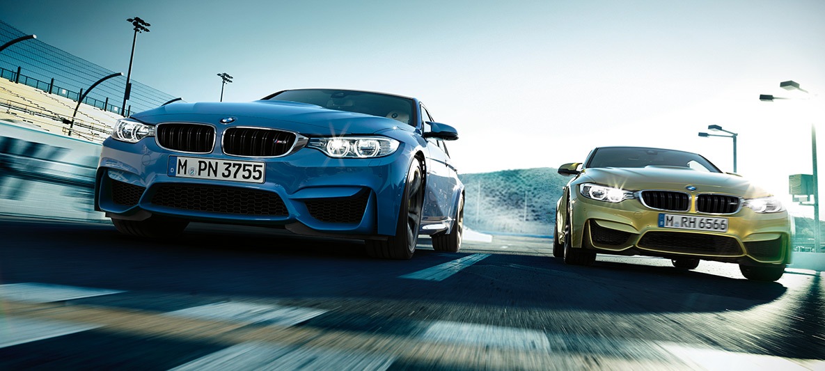 BMW M3 Limousine und BMW M4 Coupé