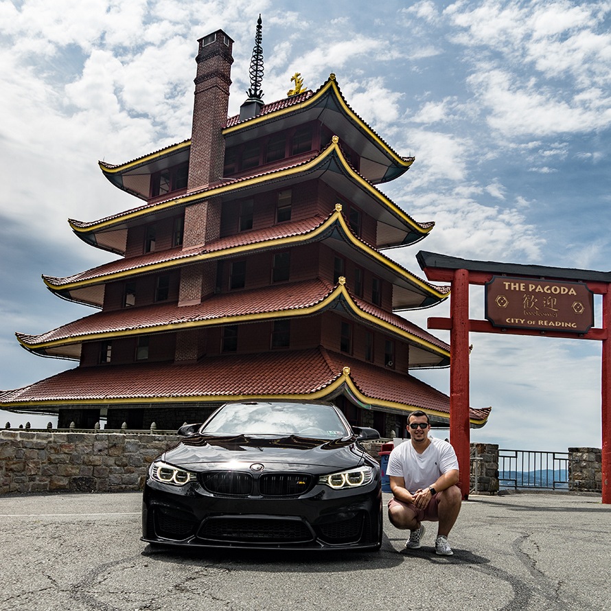 BMW M4 Coupé Saphir schwarz metallic Instagramer darkknightm4 
