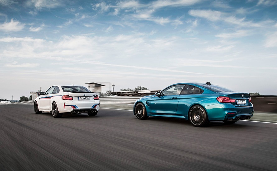 BMW M Drive Tour, M2 Coupe, M3 Sedan, M4 Coupé