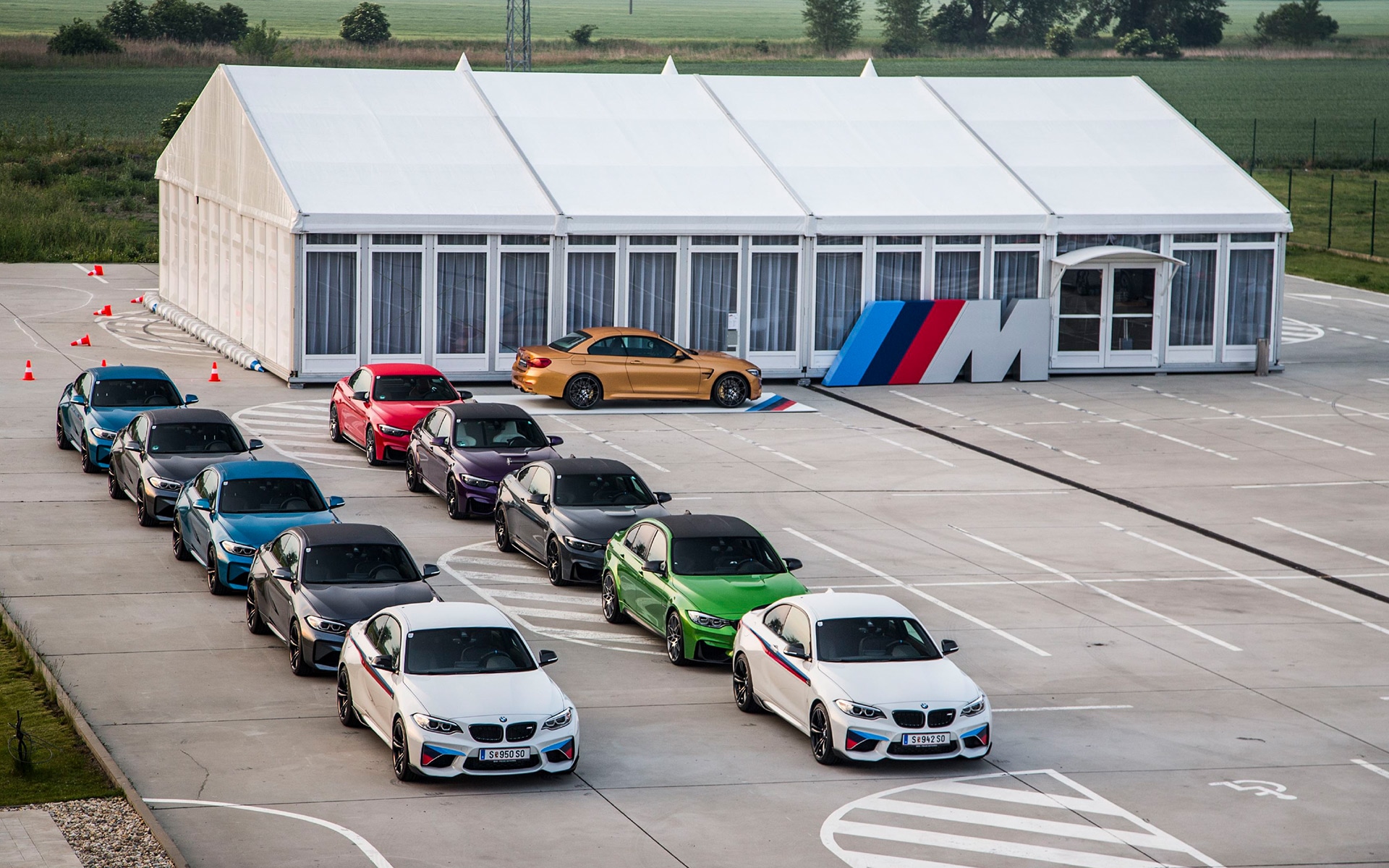 BMW M Drive Tour, M4 Coupé, M3 Limousine, M2 Coupé