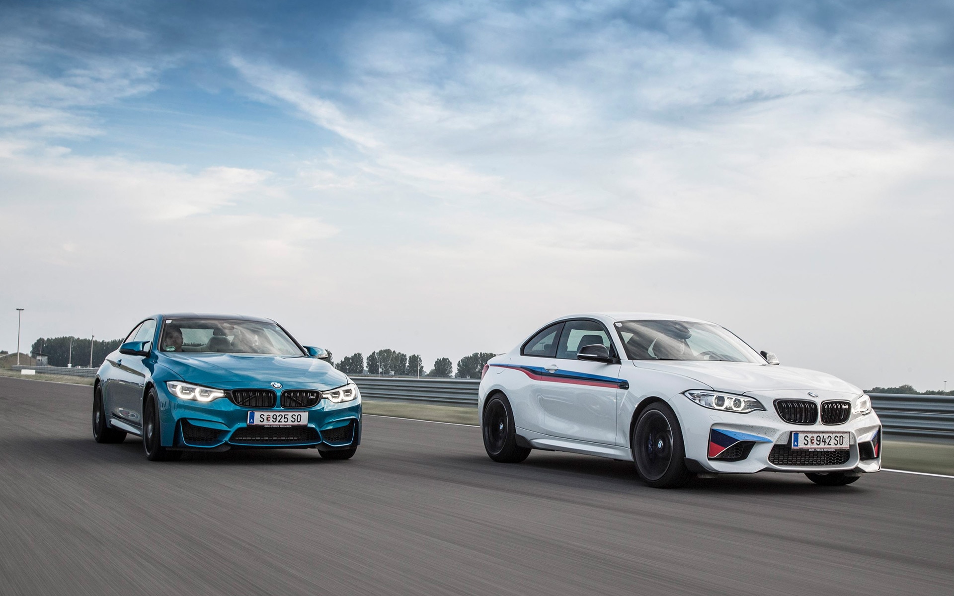 BMW M Drive Tour, M4 Coupé, M3 Limousine, M2 Coupé