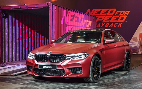 Need for Speed and BMW M: Stars and cars