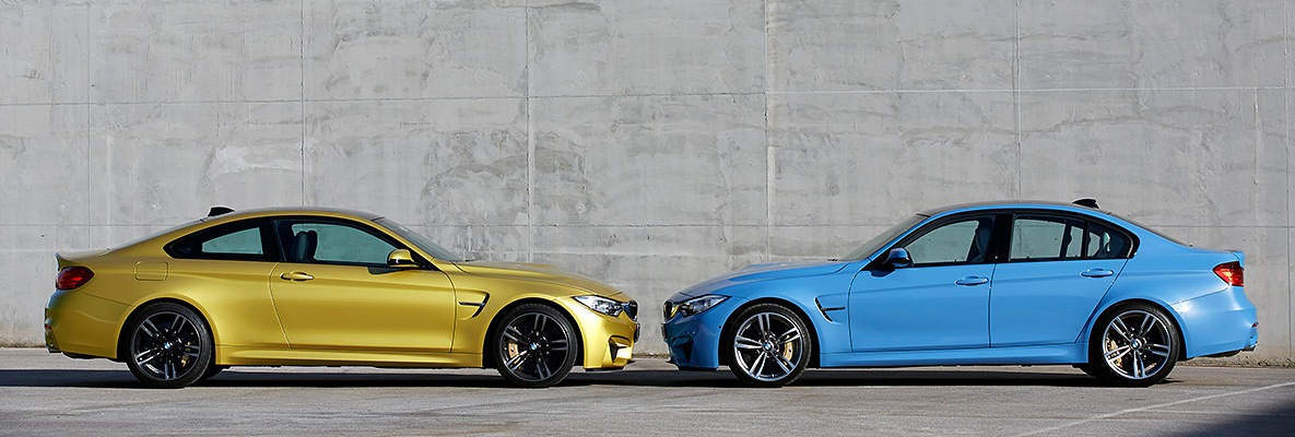 BMW M4 Coupé und BMW M3 Limousine
