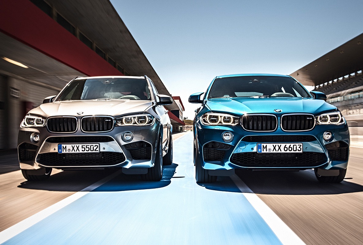 BMW X6 M und BMW X5 M