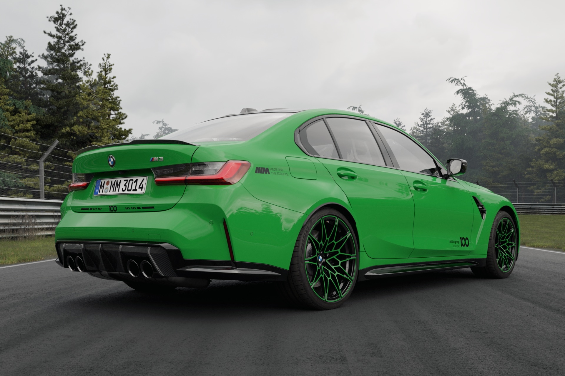 BMW M3 Sedan 100 Jahre Nürburgring Edition
