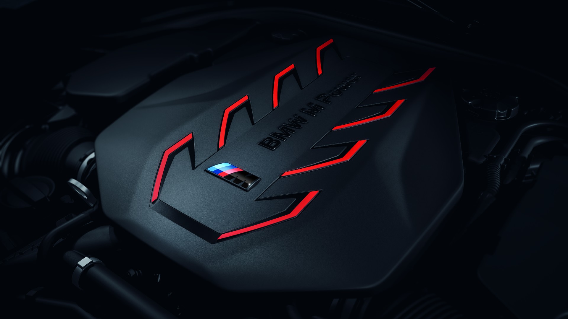 Der V8-Motor des BMW M5 Touring