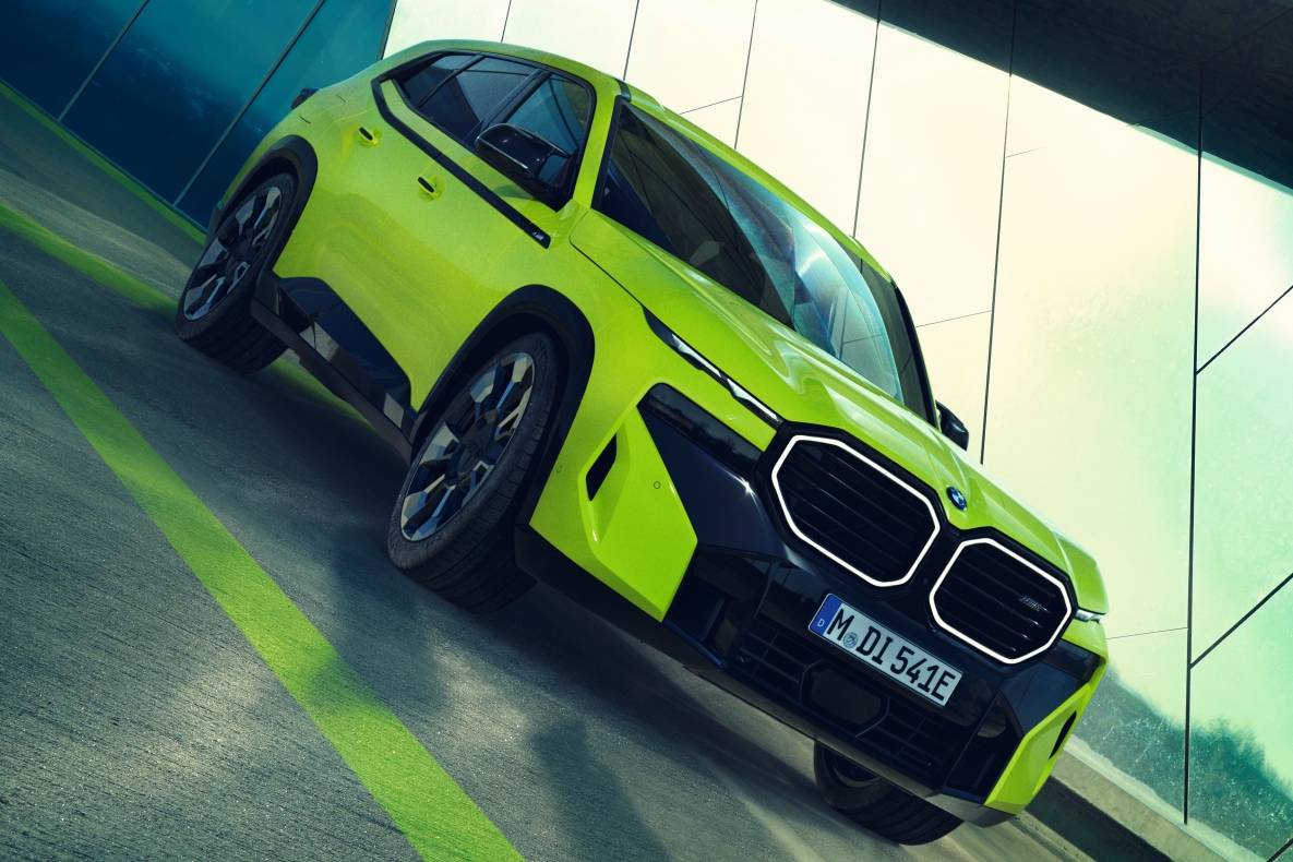 THE BMW XM 50e.