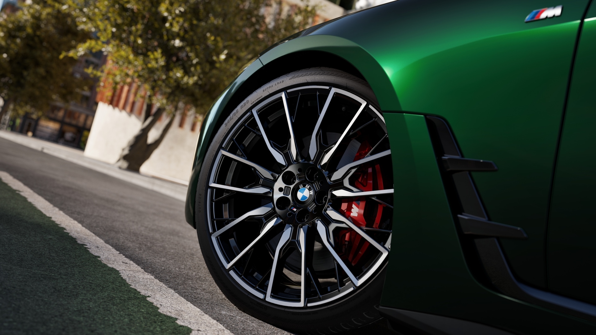 Leichtmetallrad 868 M des BMW i4 M60 xDrive
