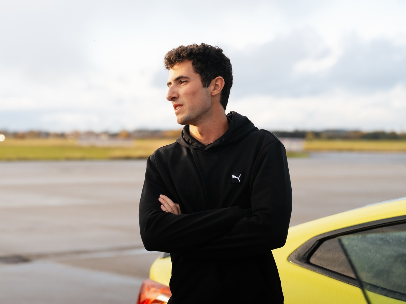 Candidate Josh Green (USA) during the BMW M Driving Experience test drives.
