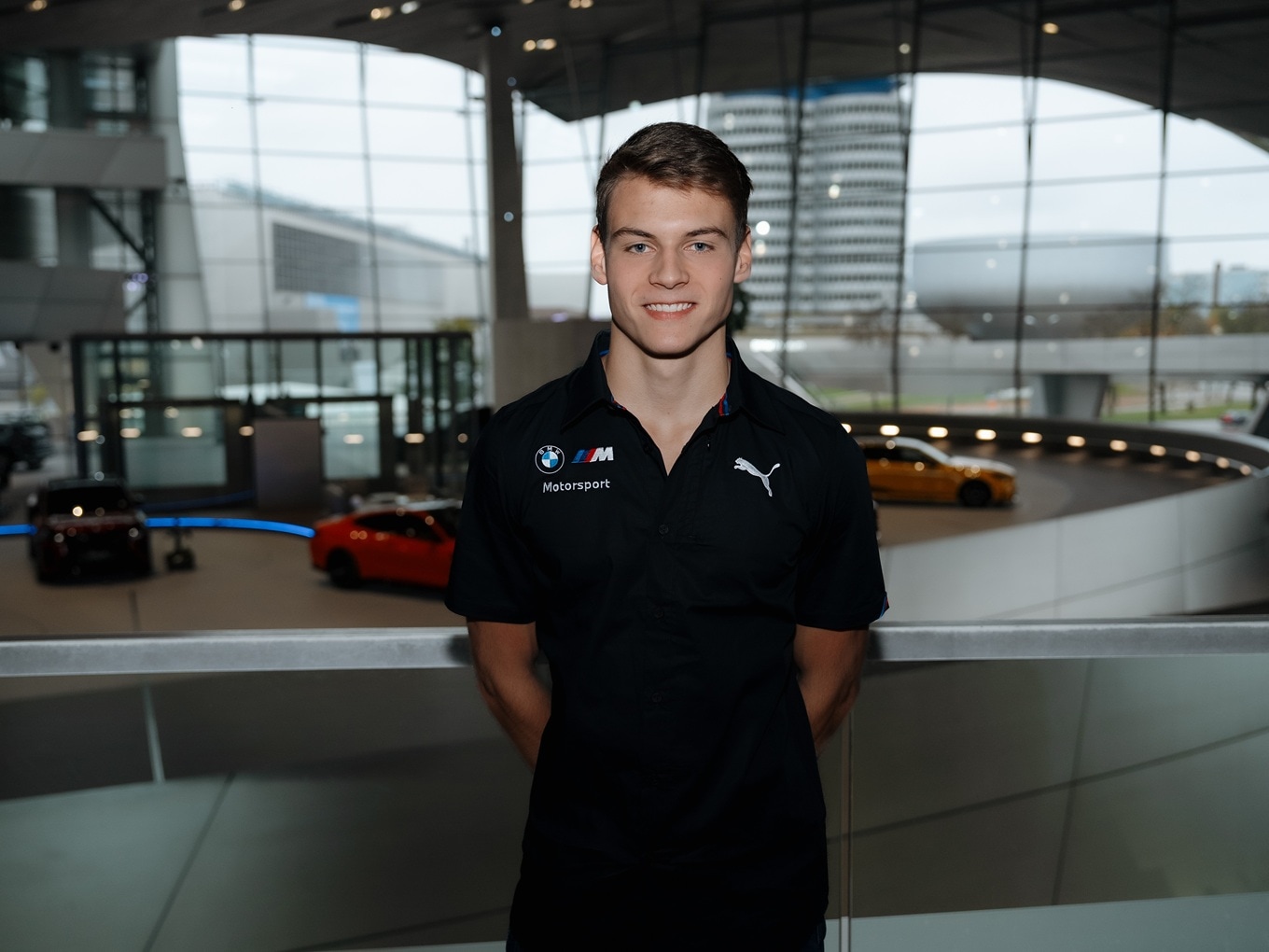 At 17, the youngest driver in the “Class of 2026”: Thomas Rackl (GER).