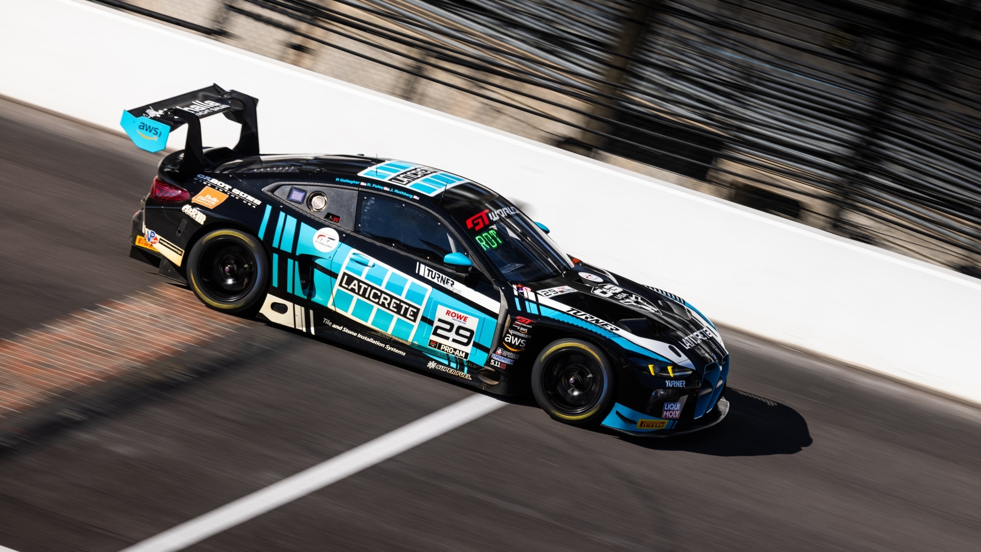 BMW M4 GT3 EVO von Justin Rothberg, Turner Motorsport