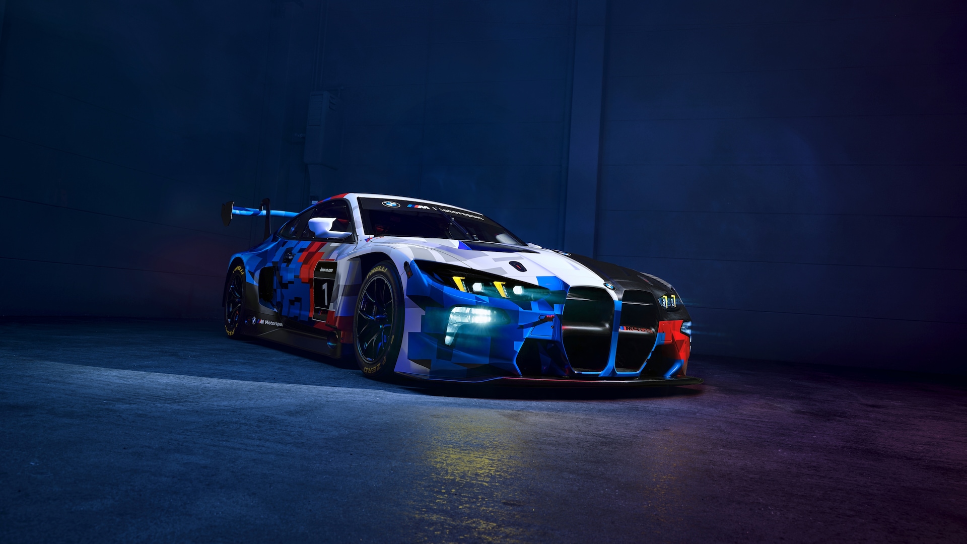 BMW M4 GT3 EVO Front schräg