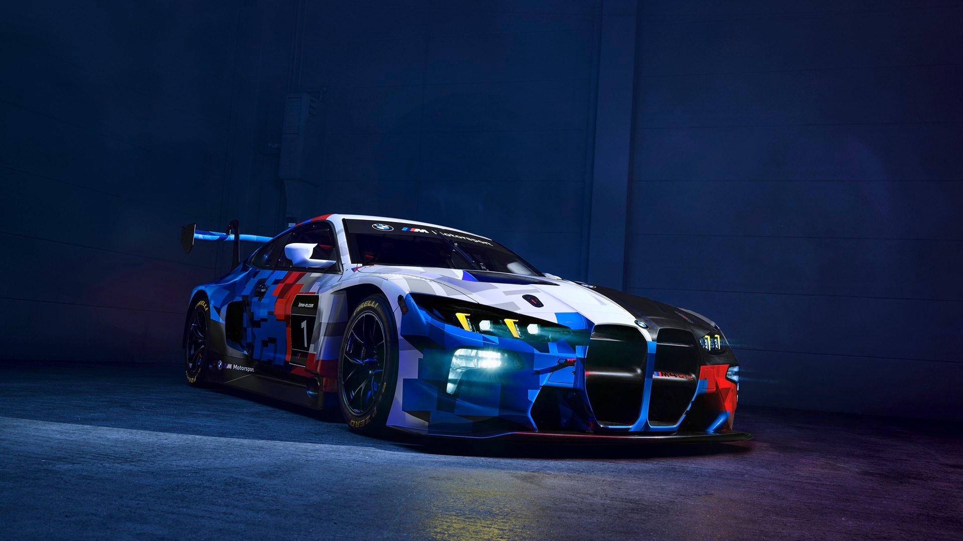 Der BMW M4 GT3 EVO.
