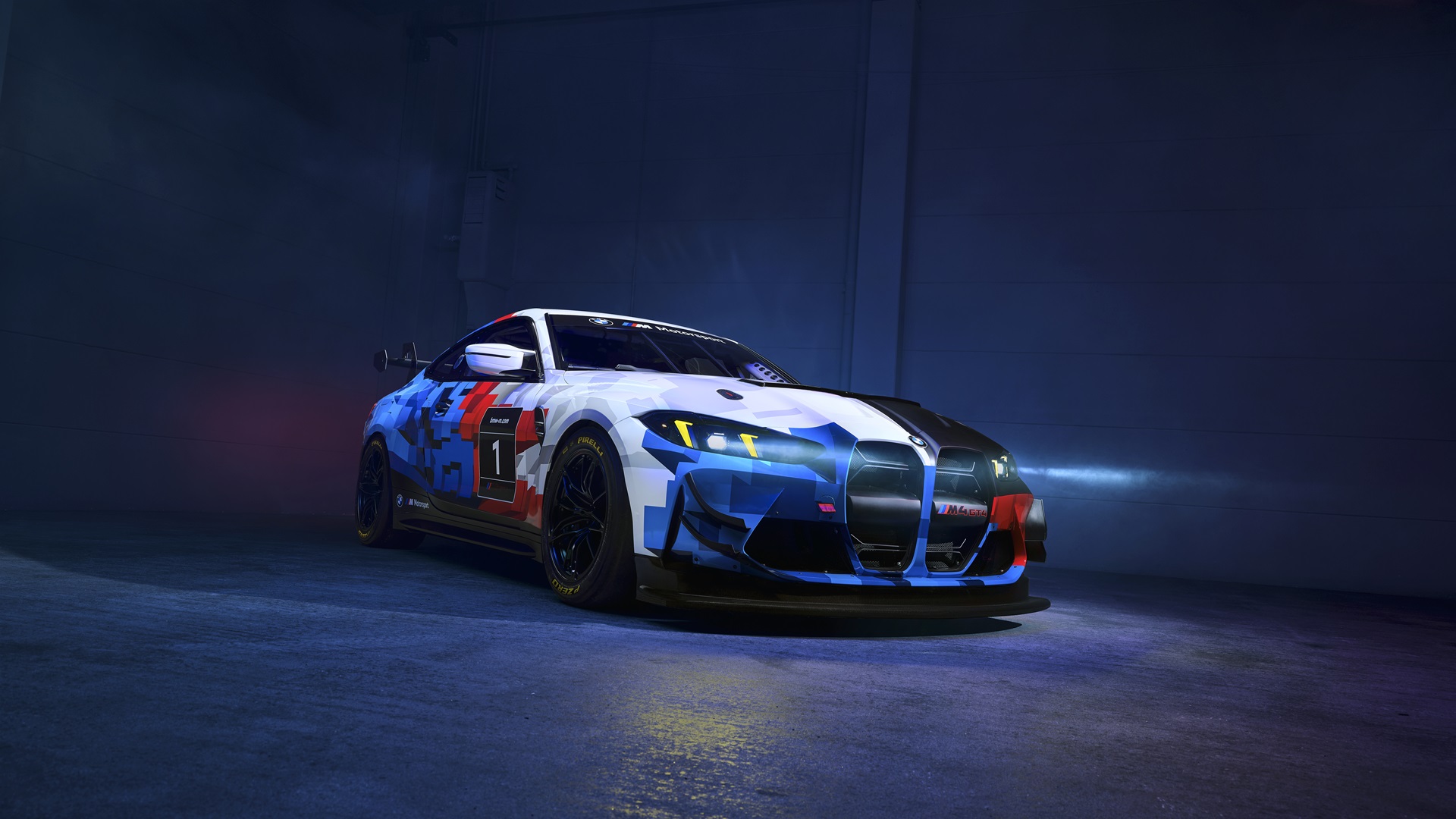 Der BMW M4 GT4 EVO.