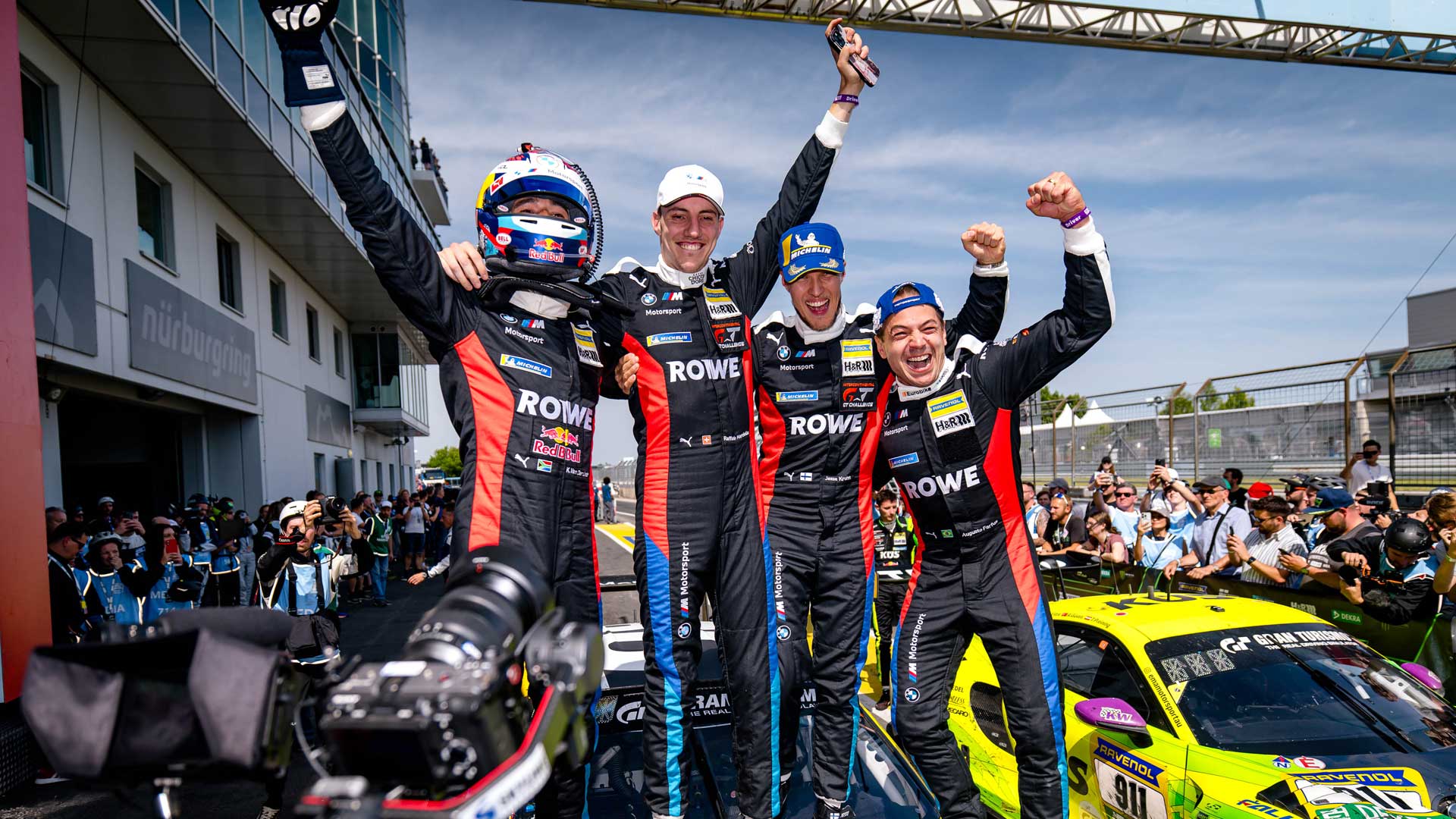 Augusto Farfus, Raffaele Marciello, Jesse Krohn, Kelvin van der Linde