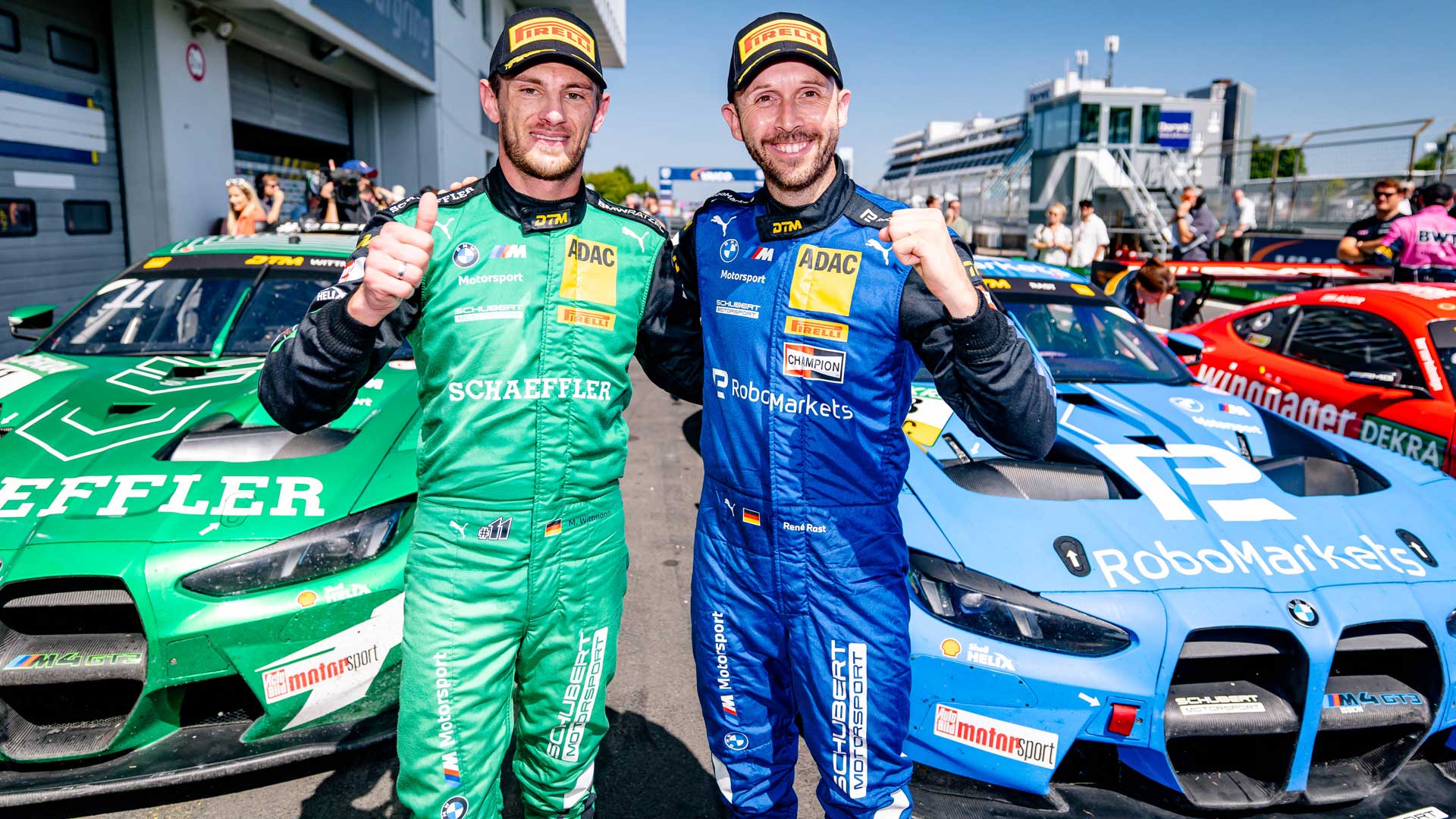 Double victory at the Nürburgring.