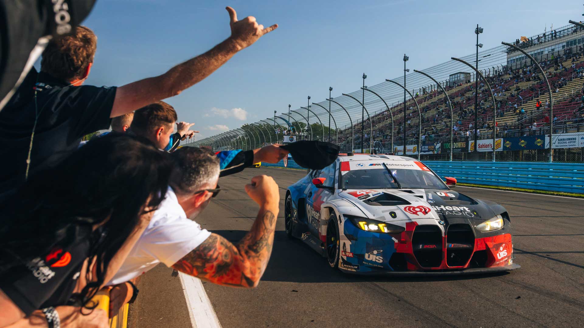 BMW M4 GT3 EVO wins in Watkins Glen.