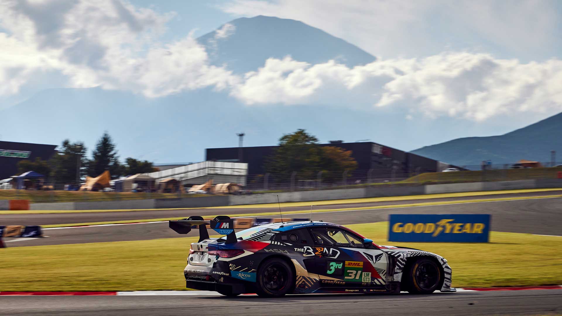BMW M4 GT3 EVO on the podium again in Fuji.