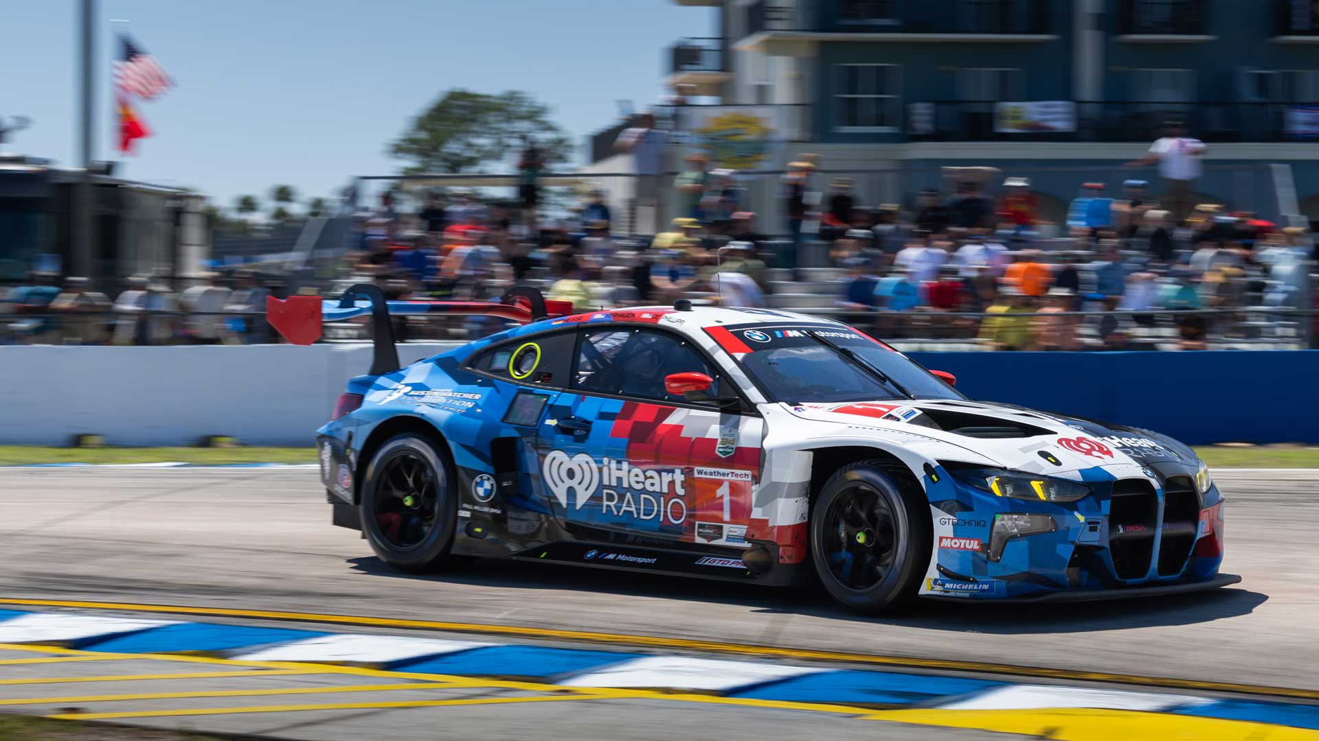 BMW M4 GT3 EVO, Paul Milller Racing, Sebring