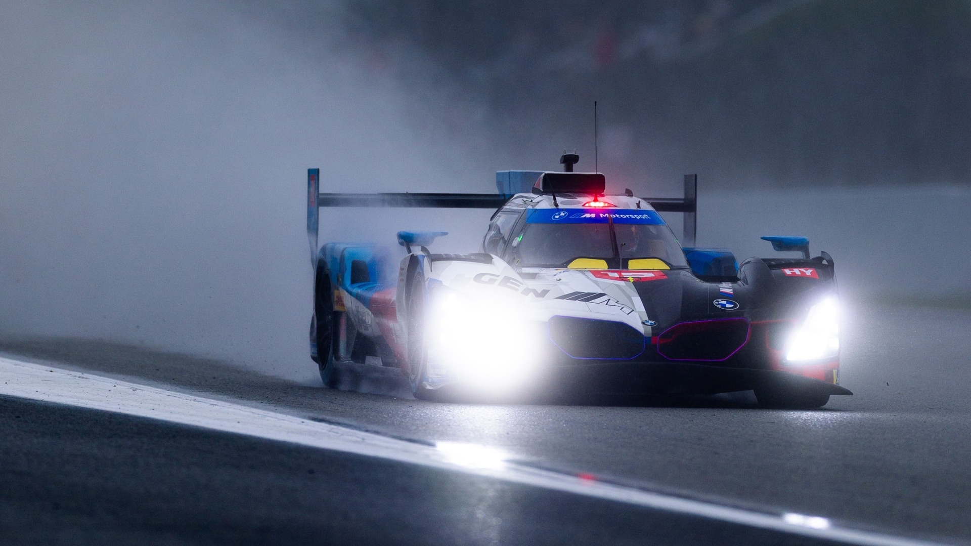 BMW M Hybrid V8 during the FIA WEC race at Barcelona 2026. 