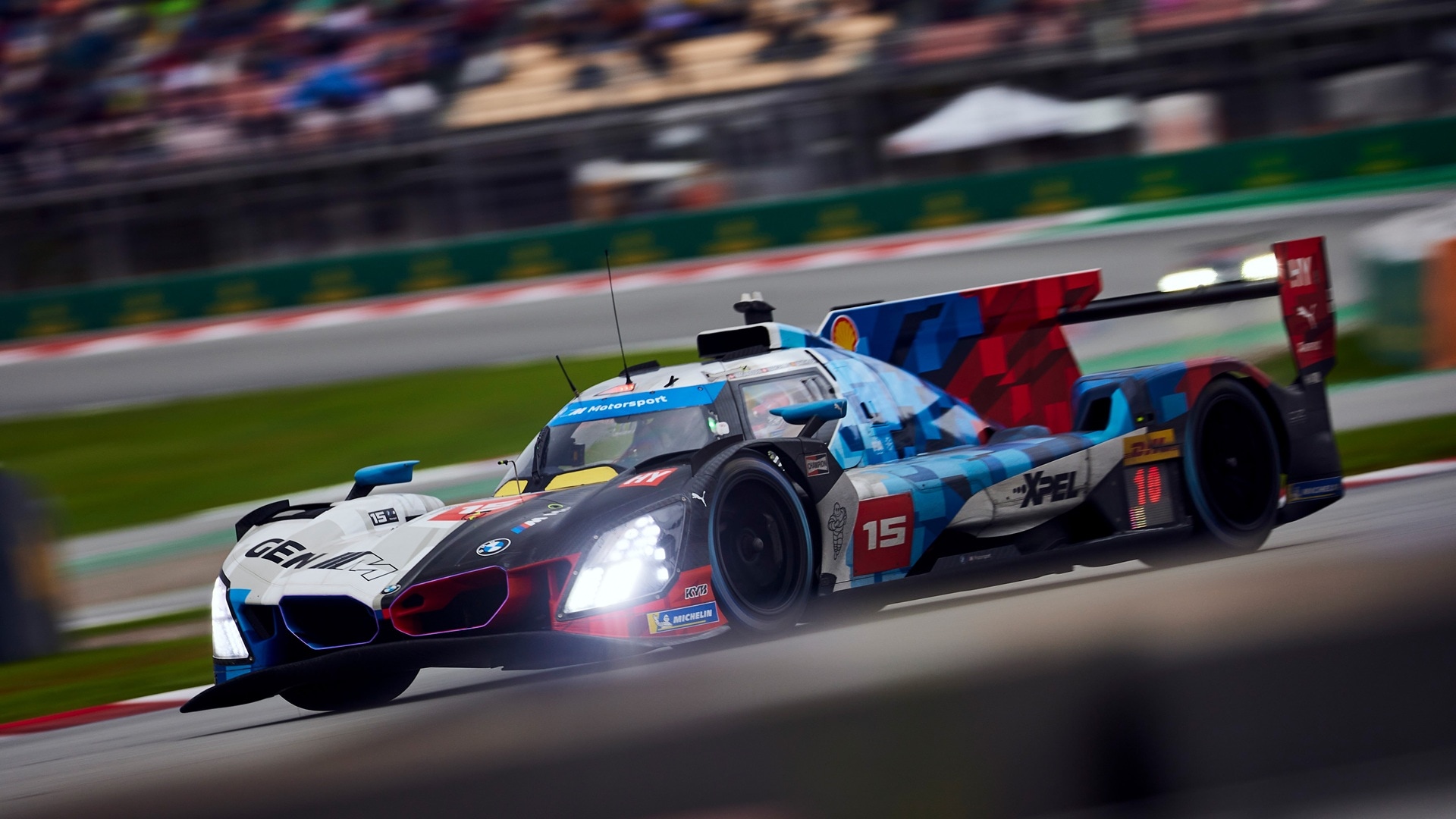 BMW M Hybrid V8 during the FIA WEC race at Barcelona 2026. 