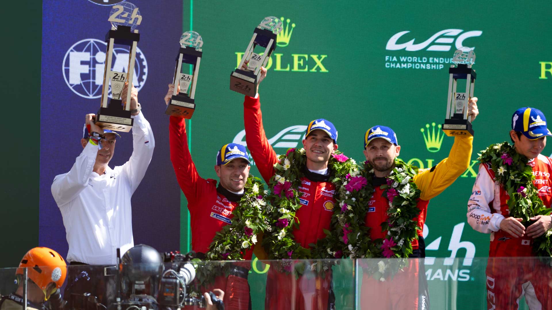 Franciscus van Meel, Sheldon van der Linde, Robin Frijns, René Rast