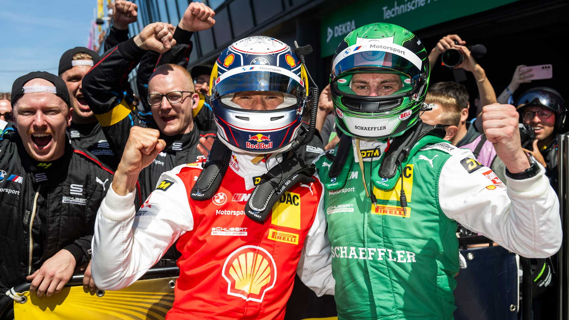 Kelvin van der Linde, Marco Wittmann, DTM