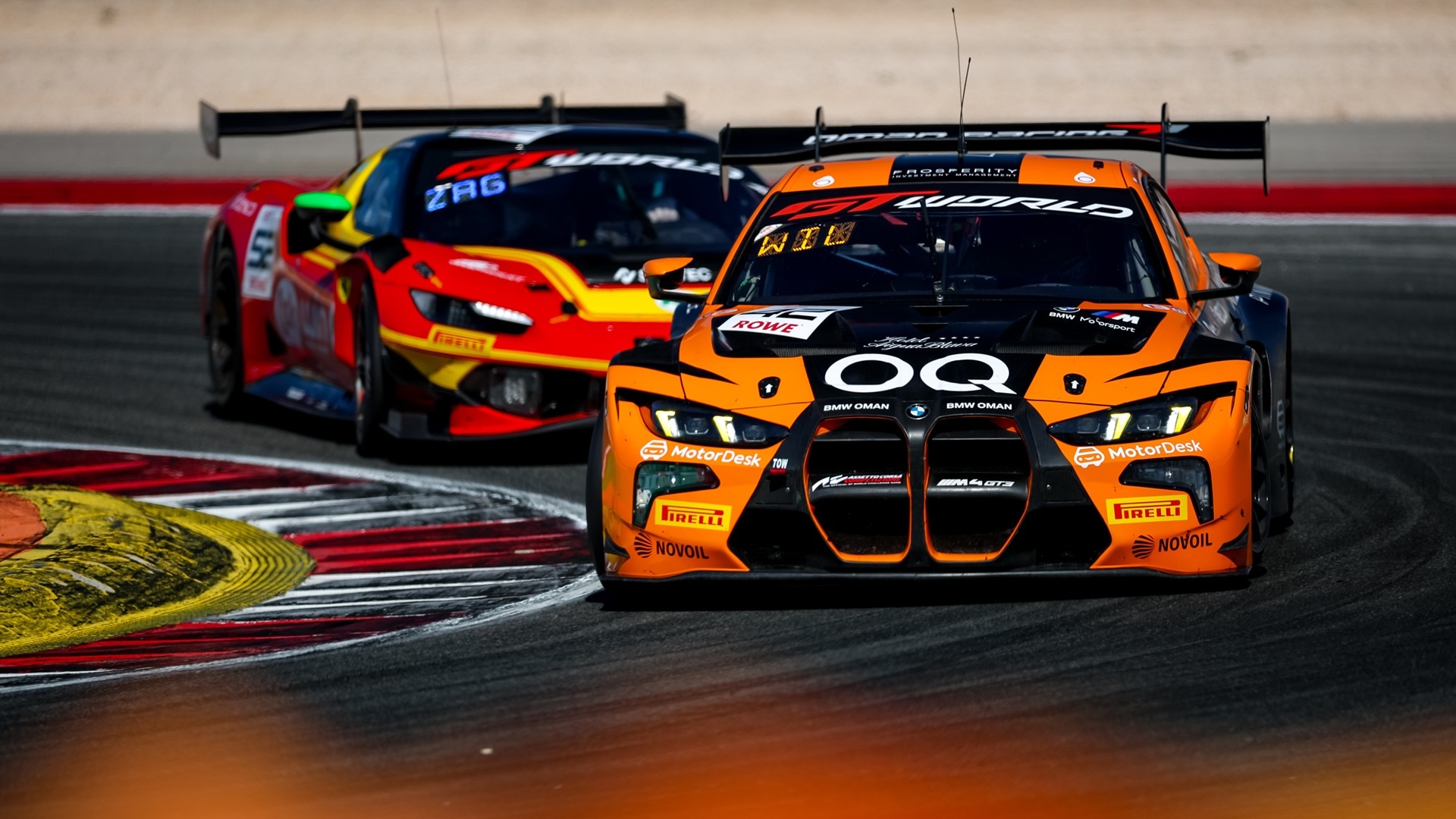 #42 BMW M4 GT3 EVO from Oman Racing by Century Motorsport at the GT World Challenge Europe Endurance Cup powered by AWS in Portimão., Portugal