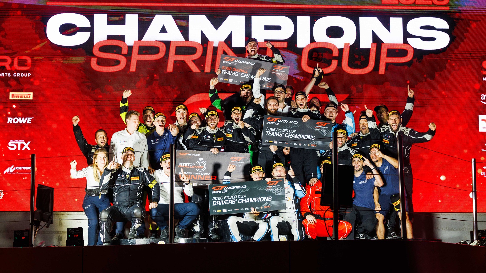 Team WRT wins the Sprint Cup.