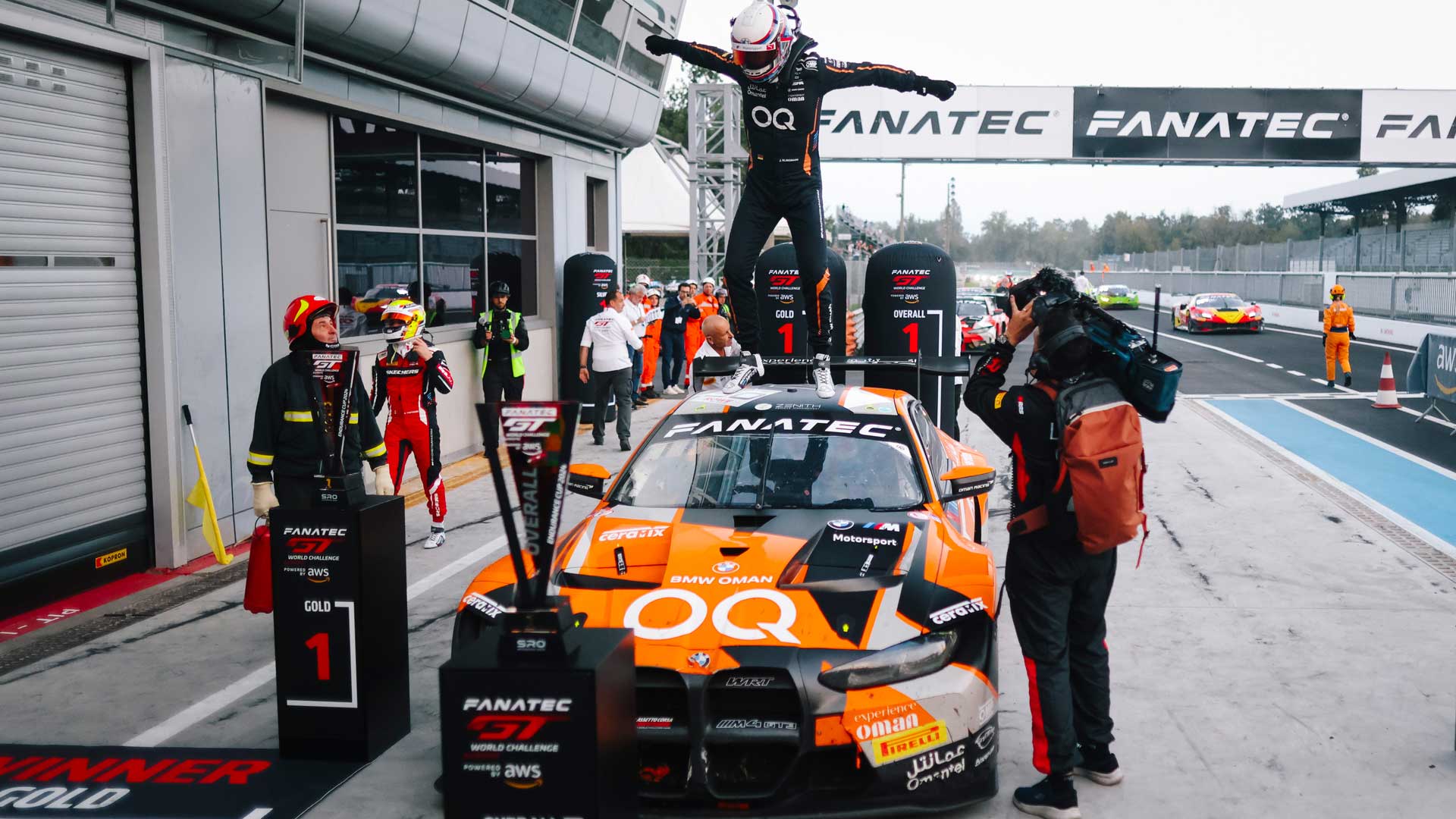 GTWC: 1-2 win in Monza.