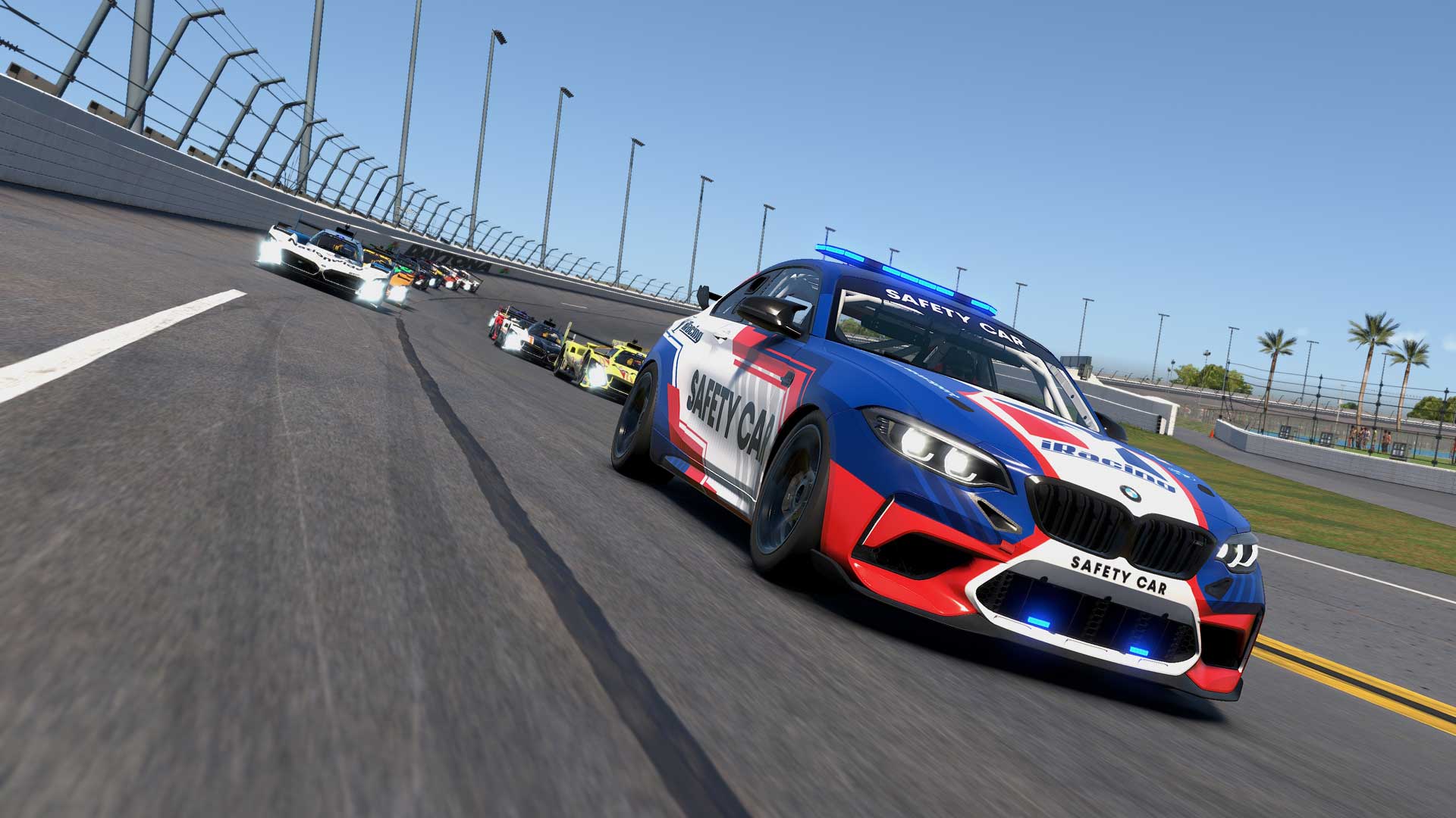 Safety Car partnership with iRacing.