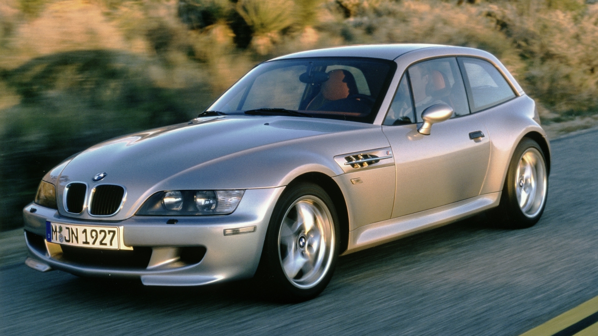 BMW Z3 M Coupé silber