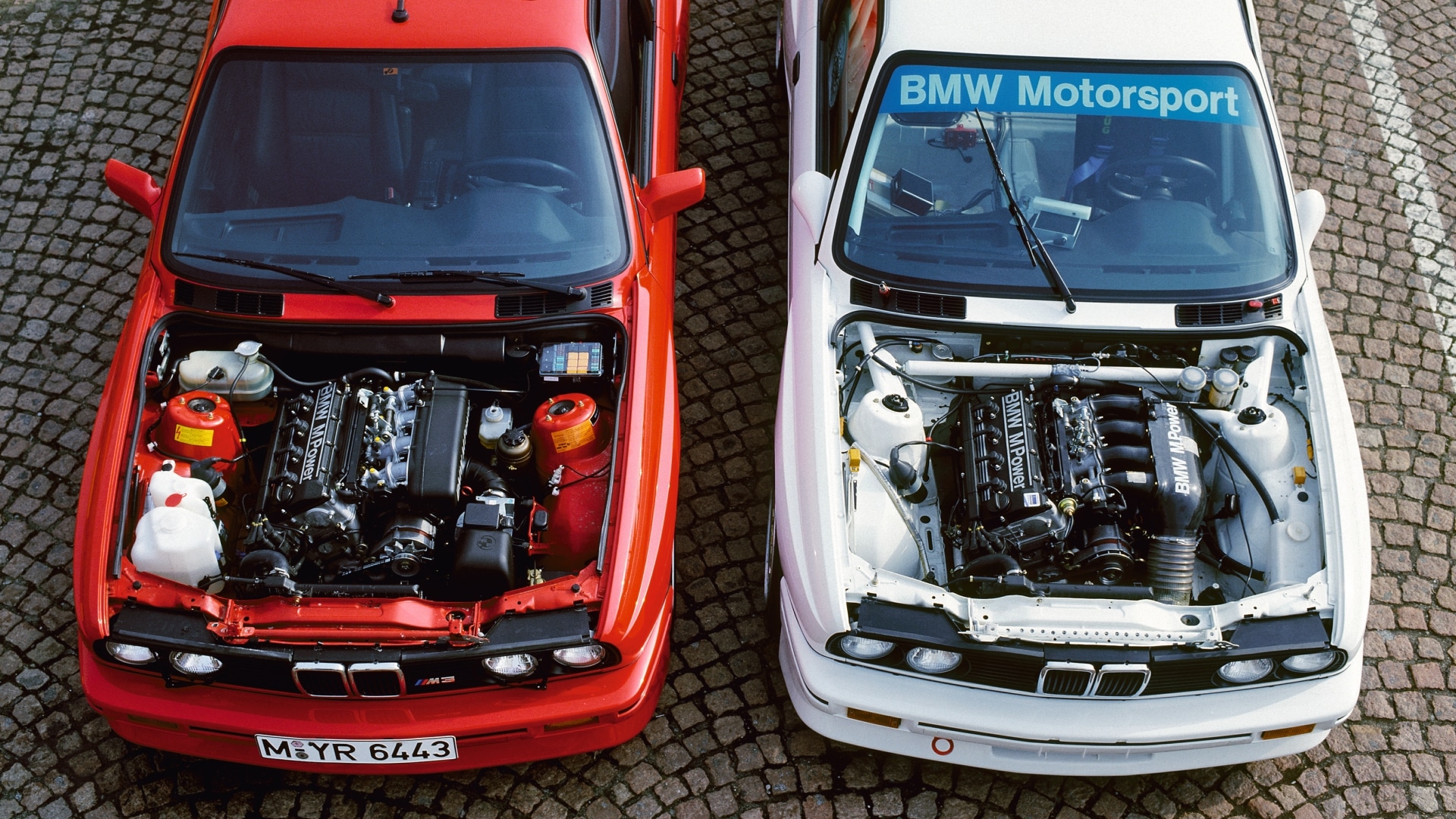 BMW M3 E30 and M3 E30 DTM