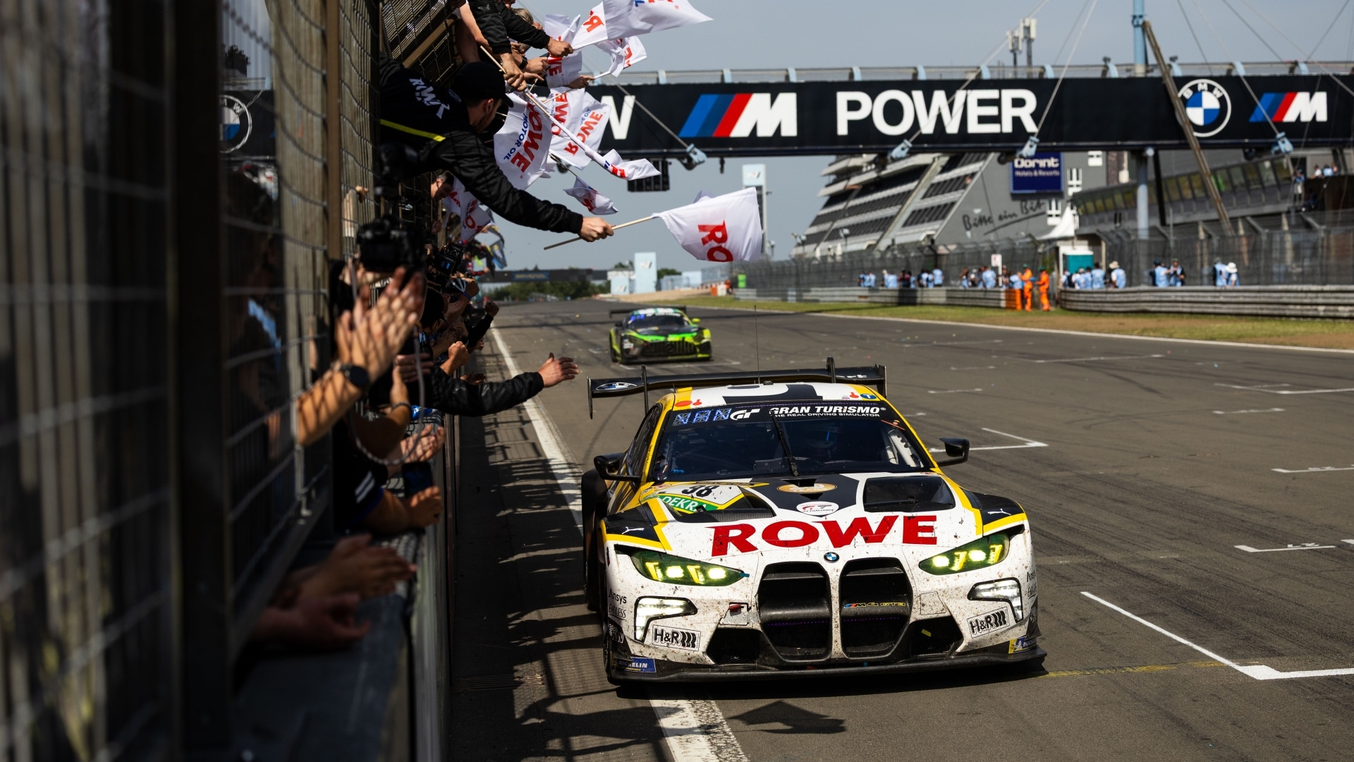 BMW M4 GT3 EVO by Rowe Racing - Vicory at the 2025 Nürburgring 24 Hours