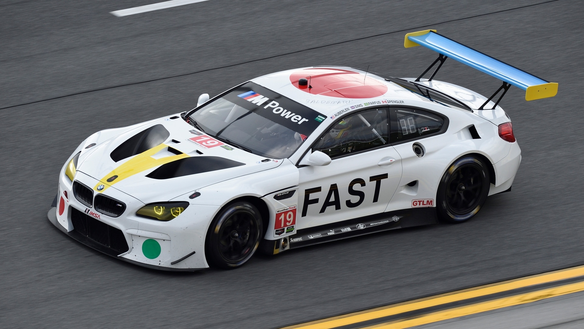 BMW M6 GT3 Art Car by John Baldessari