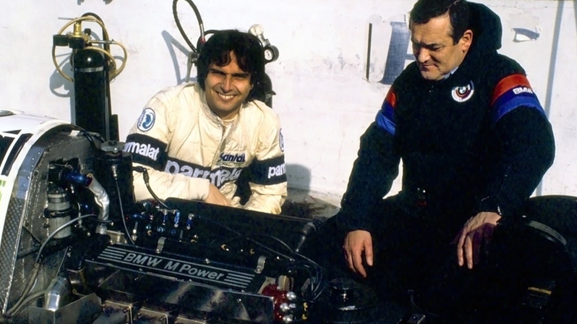 Nelson Piquet und Paul Rosche