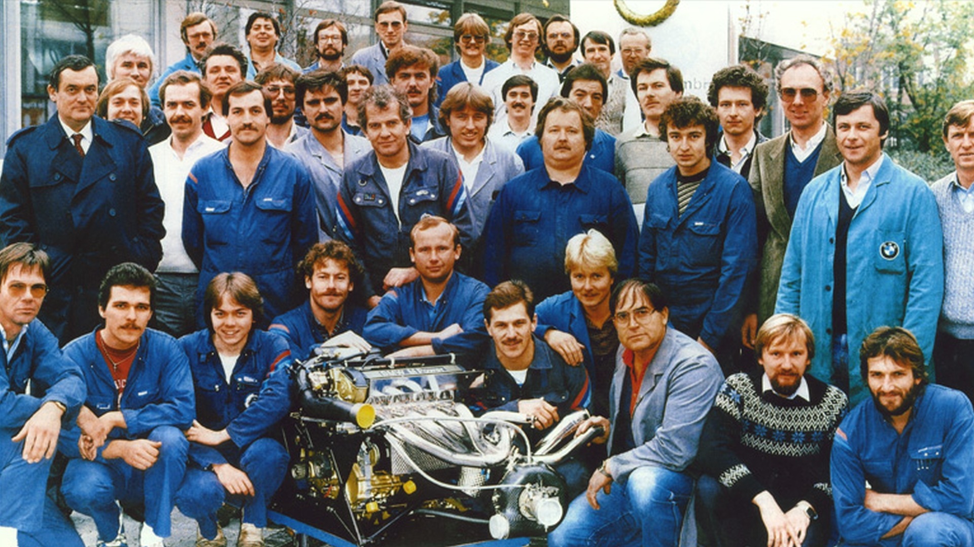 Paul Rosche und sein Motorsport-Team