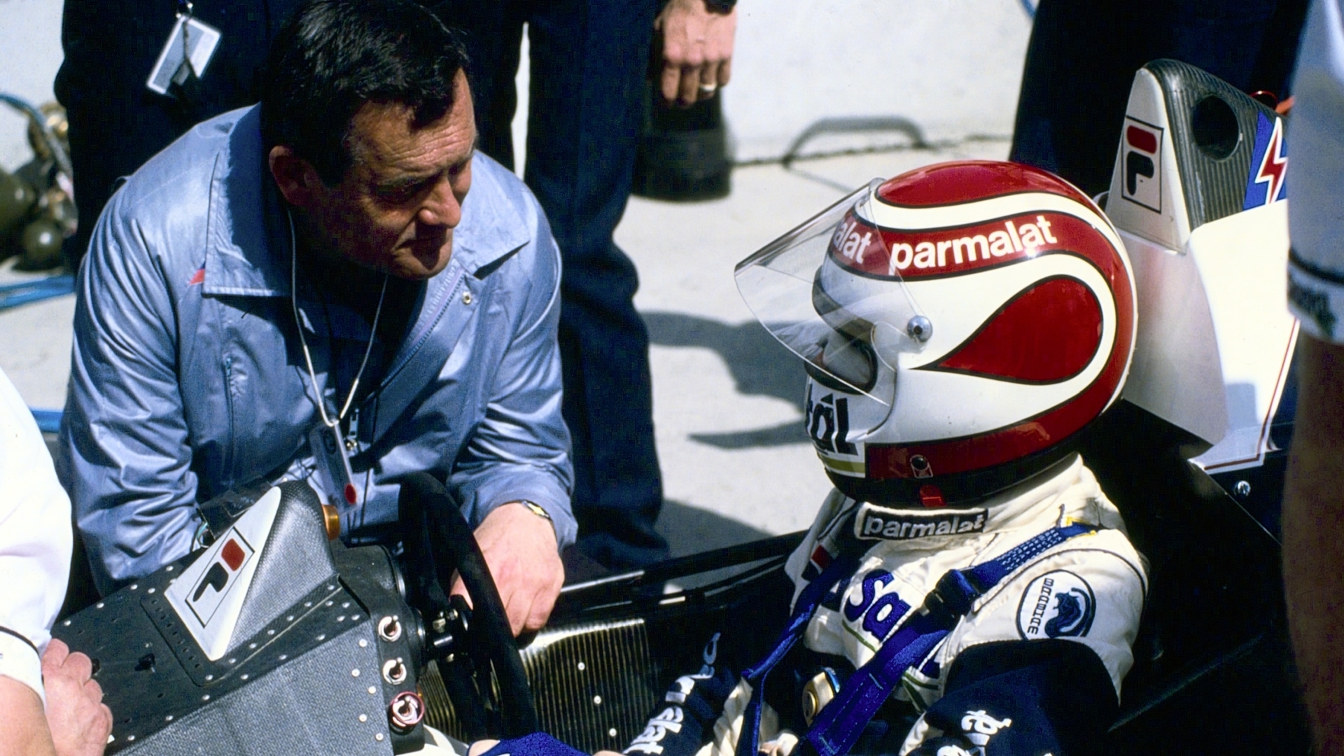 Paul Rosche und Nelson Piquet
