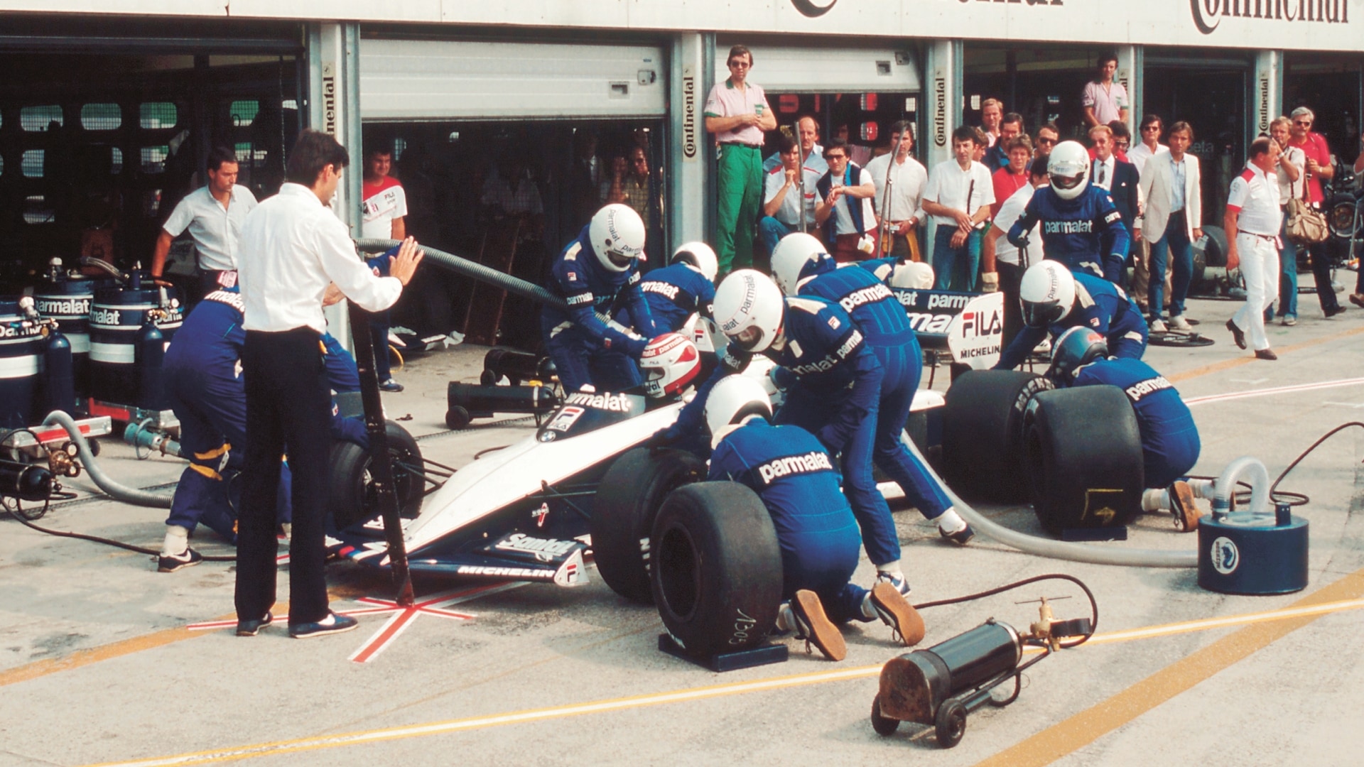 Nelson Piquet im Brabham BT52
