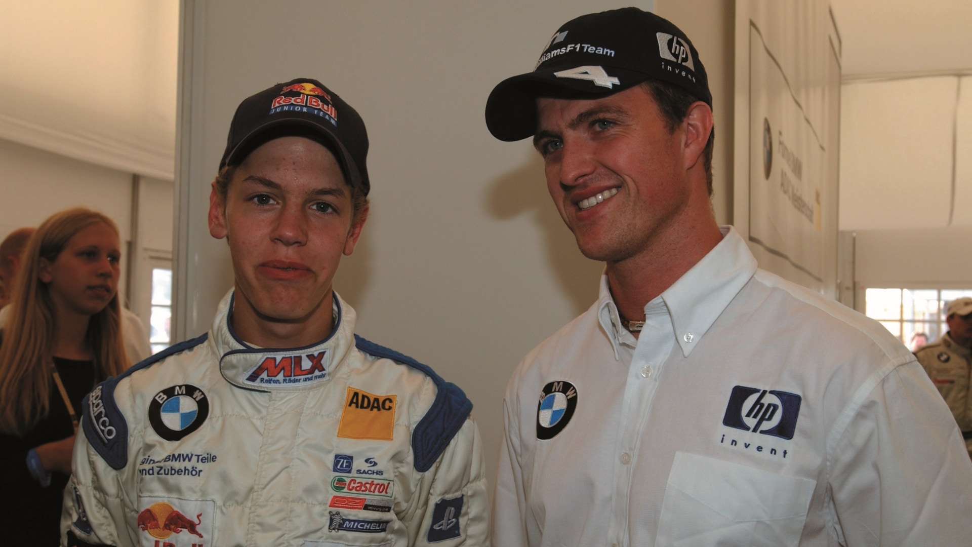 Sebastian Vettel und Ralf Schumacher