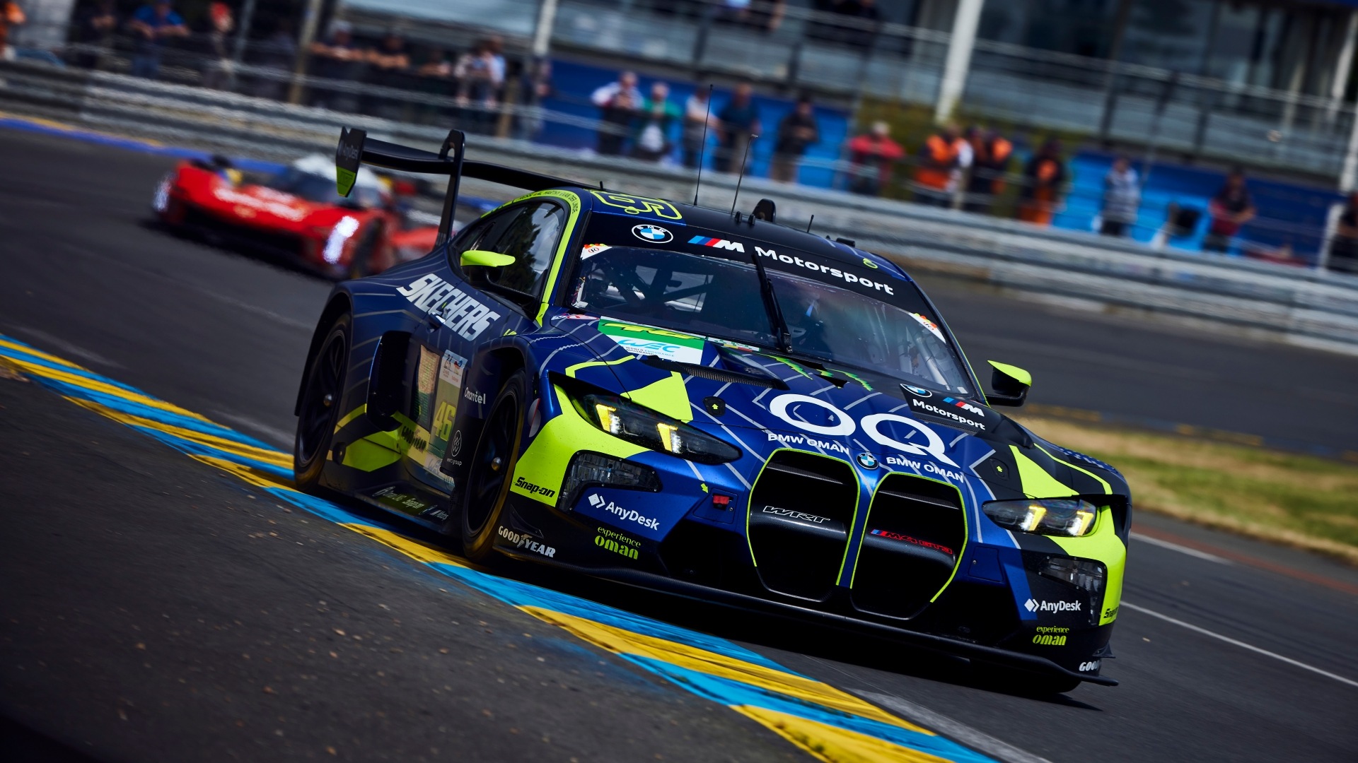 Valentino Rossi in seinem BMW M4 GT3